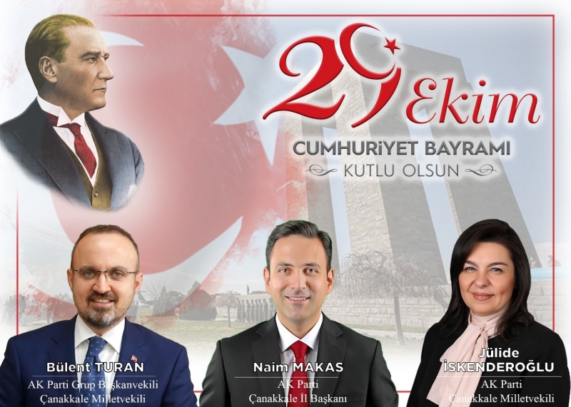 AK Parti’den Cumhuriyet Bayramı Kutlaması