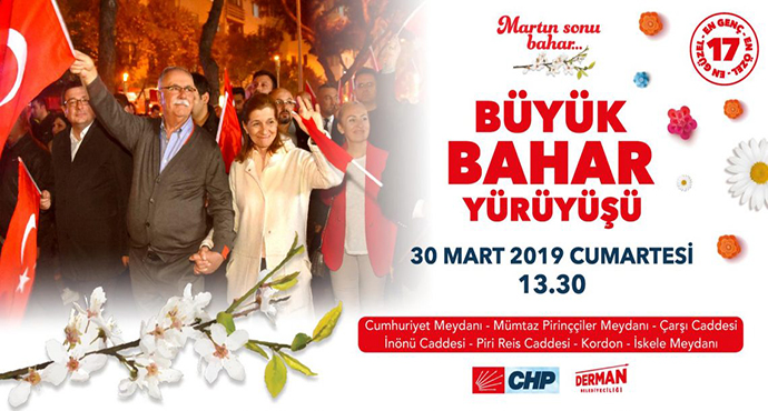 Bahar, Büyük Yürüyüşle Geliyor