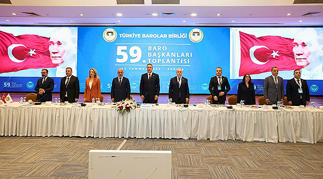 Baro Başkanı Dikme 59. Baro Başkanları Toplantısı'na Katıldı