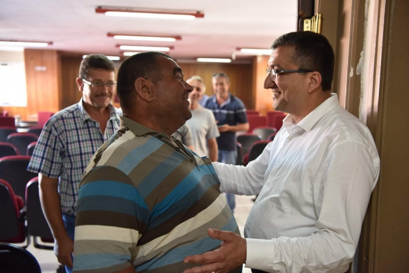 Başkan Bülent Öz, Belediye Personeliyle Bayramlaştı