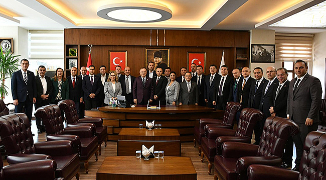 Başkan Erkek, İl Belediye Başkanları Toplantısına Katıldı