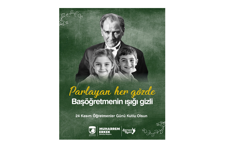Başkan Erkek’in '24 Kasım Öğretmenler Günü' Mesajı