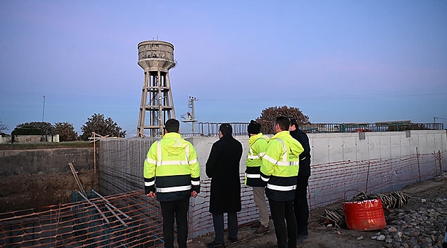 Başkan Erkek'ten Sahada Teknik İnceleme
