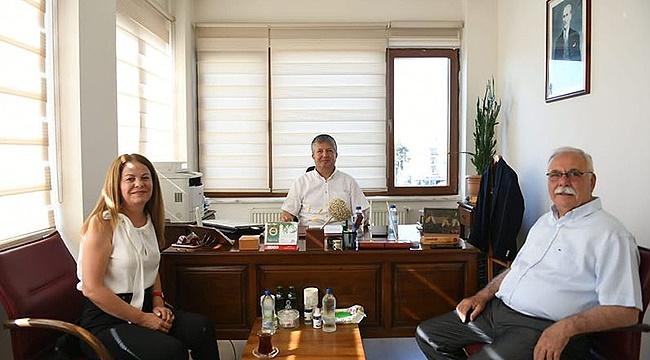 Başkan Gökhan, Başkan Yardımcısı Mutluay'ı Ziyaret Etti