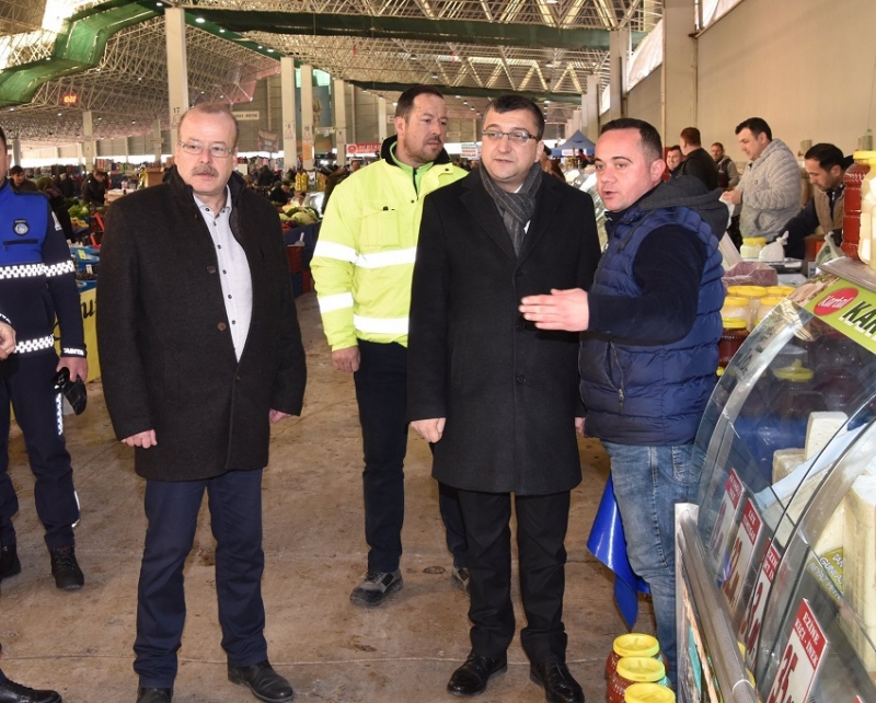 Başkan Öz Ziyaretlerine Devam Ediyor, Çalışmaları Yerinde İnceliyor