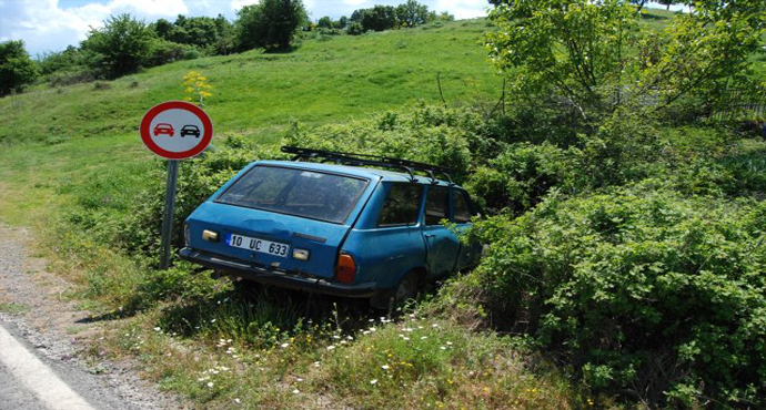 Bayramiç'te Trafik Kazası: 1 Yaralı