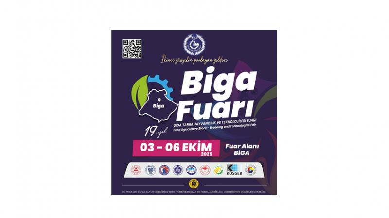 Biga Fuarı 3-6 Ekim tarihlerinde gerçekleşecek