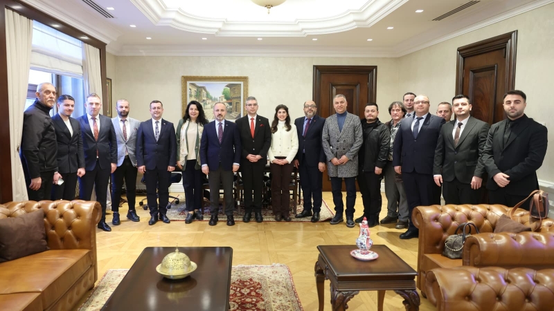 Bigalılar Sosyal Yardımlaşma Derneği’nden Bülent Turan’a Ziyaret