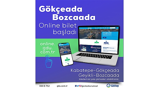 Bozcaada ve Gökçeada Hattı'nda Online Bilet Dönemi Başladı