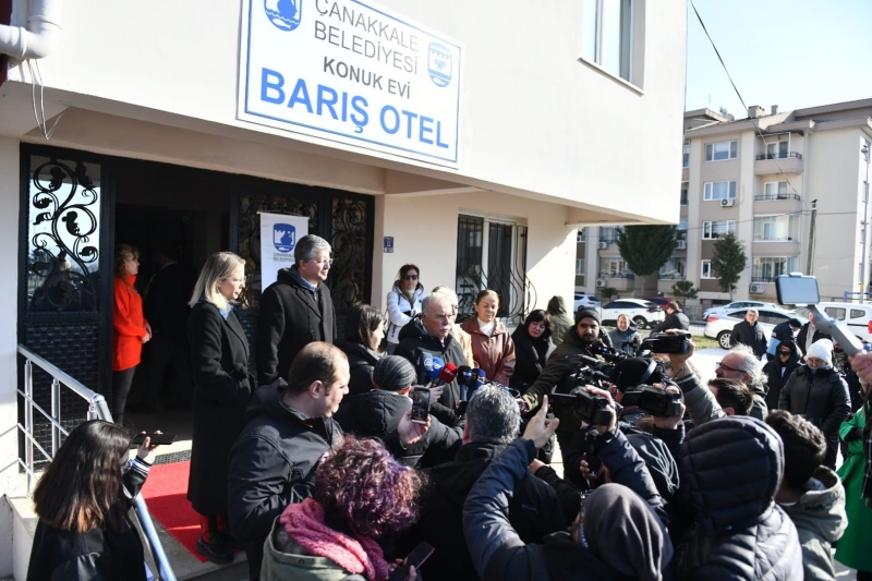 Çanakkale Belediyesi Konukevi Afet Bölgesinden Gelen Misafirlerimize Açıldı