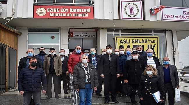 Çanakkale İŞKUR, Ezine'deki Köy Muhtarlarıyla İstihdam Toplantısında Bir Araya Geldi