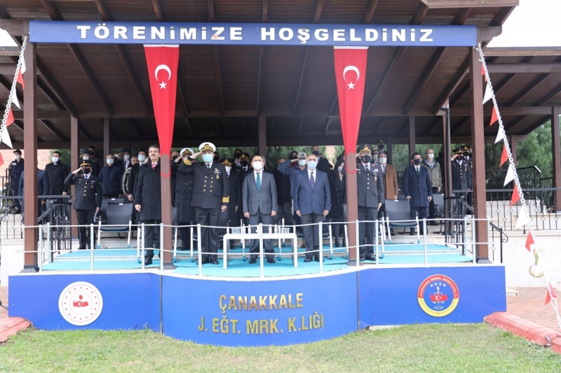 Çanakkale Jandarma Eğitim Merkez Komutanlığında Mezuniyet Sevinci Yaşadı