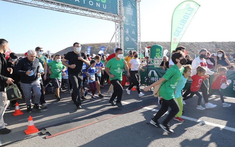 Çanakkale Savaşları Gelibolu Tarihi Alanında Uluslararası Gelibolu Maratonu Gerçekleştirildi