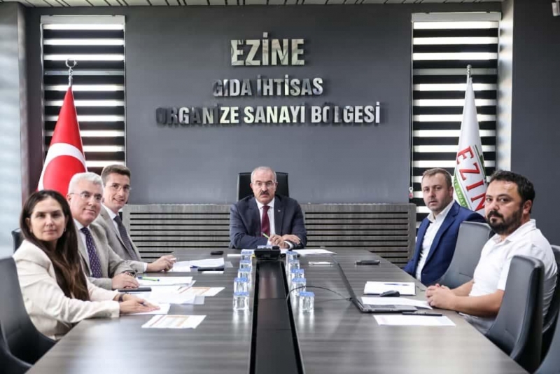 Çanakkale Valisi Toraman'dan Ezine Gıda İhtisas OSB'ye ziyaret