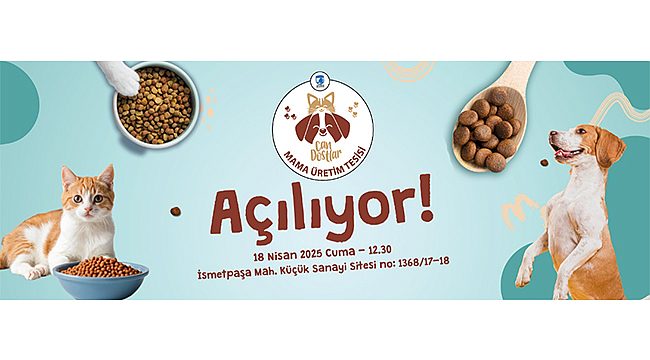 Çanakkale’de Can Dostlar İçin Mama Üretim Tesisi Açılıyor