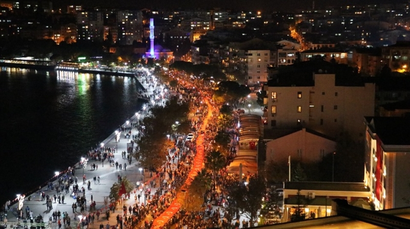 Çanakkale'de Cumhuriyet Coşkusu