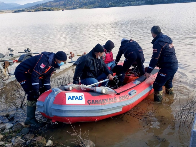 Çanakkale’nin Ayvacık İlçesindeki Arama Kurtarma Çalışmalarına ÇOMÜ’den Destek