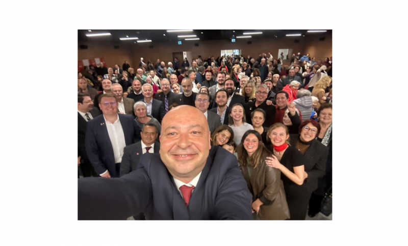 CHP BOZCAADA BELEDİYE BAŞKAN ADAYI YAHYA GÖZTEPE’NİN HALK BULUŞMASI ÇANAKKALE’DE YAPILDI