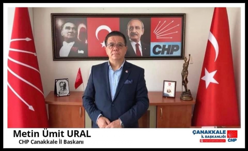 CHP Çanakkale İl Başkanı Ural’dan Basın Açıklaması