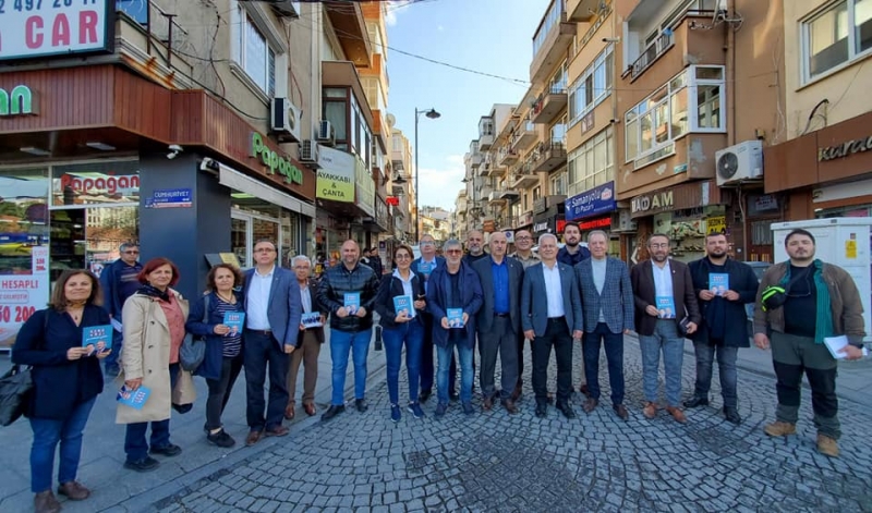 CHP'li Güneşhan'dan esnaf ziyareti