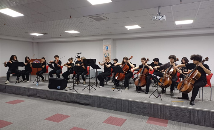 Çocuk Kültür Evi Çocuk ve Gençlik Orkestrası, ÇOMÜ'de Sahne Aldı