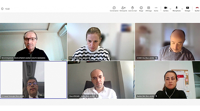 ÇOMÜ, Avrupa Kültür Rotaları Üniversitesi Ağı Toplantısına Katıldı
