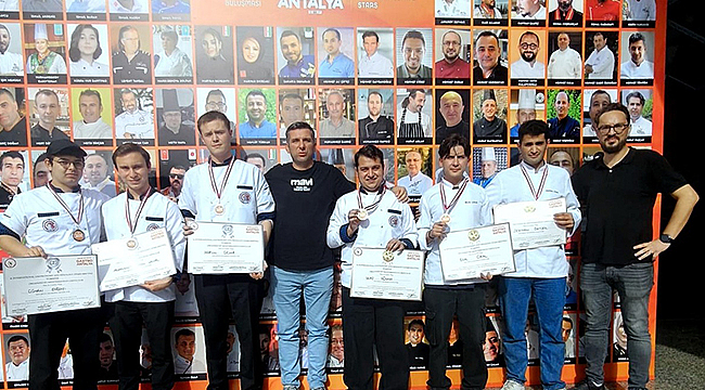 ÇOMÜ Gastronomi Öğrencilerinden GastroAntalya 2025'te Büyük Başarı