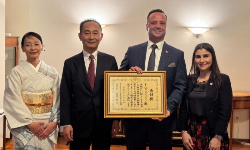 ÇOMÜ Öğretim Üyesine Japonya'dan Anlamlı Ödül