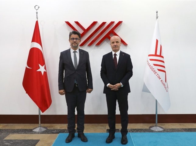 ÇOMÜ Rektörü’nden Yükseköğretim Kurulu Başkanı’na Ziyaret