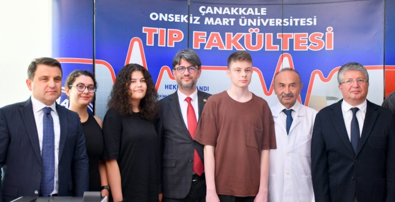 ÇOMÜ Tıp Fakültesinde İlk Kayıt Töreni Gerçekleştirildi