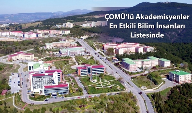 ÇOMÜ’lü Akademisyenler En Etkili Bilim İnsanları Listesinde