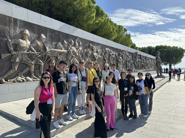 ÇOMÜ’lü Uluslararası Öğrenciler, Tarihi Alanı Ziyaret Etti