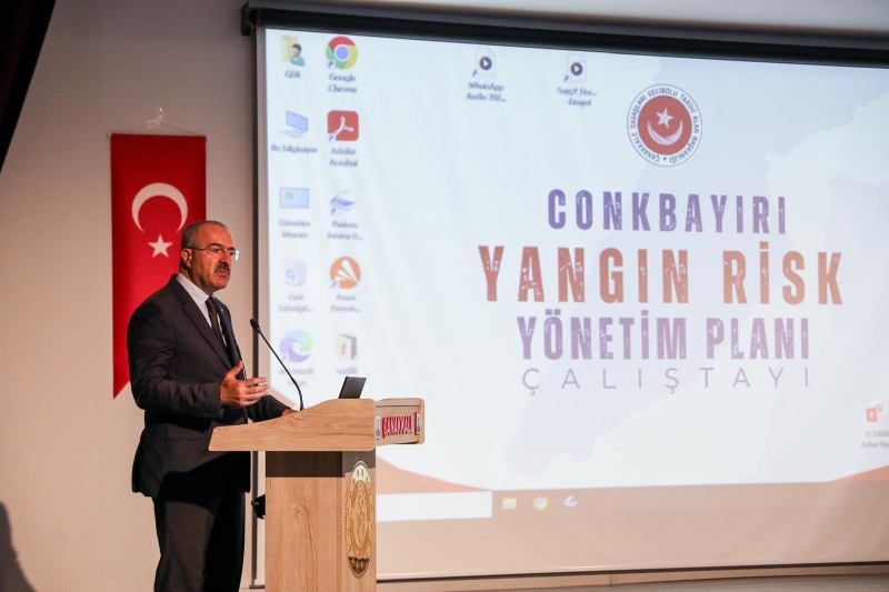 Conkbayırı'nda Yangın Riskine Karşı Üçüncü Aşama Çalıştayı