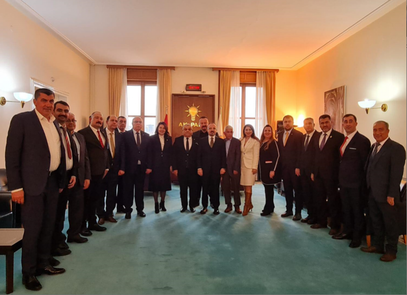 ÇTB HEYETİ ANKARA'DA AK PARTİ MİLLETVEKİLLERİYLE BİR ARAYA GELDİ