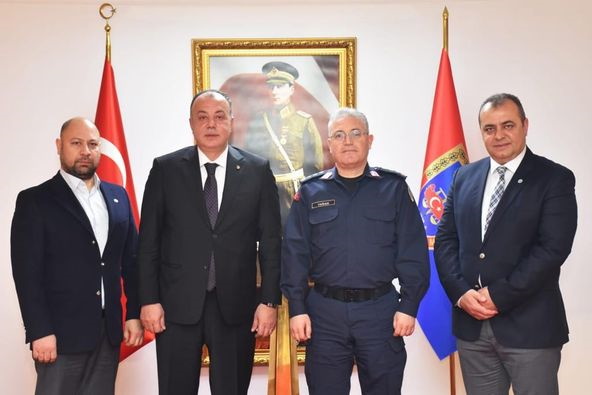 ÇTSO Yönetim Kurulu Çanakkale Jandarma Eğitim Merkez Komutanlığını Ziyaret Etti