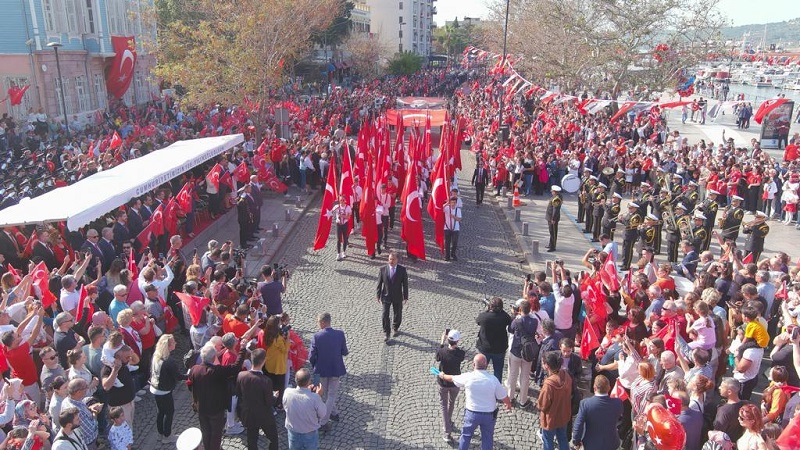 Cumhuriyet'imizin 100. Yılı Coşkusu Çanakkale’de Bir Başka Güzel