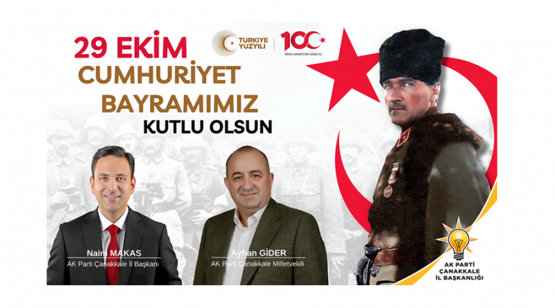 CUMHURİYET’İMİZİN 100. YILI KUTLU OLSUN