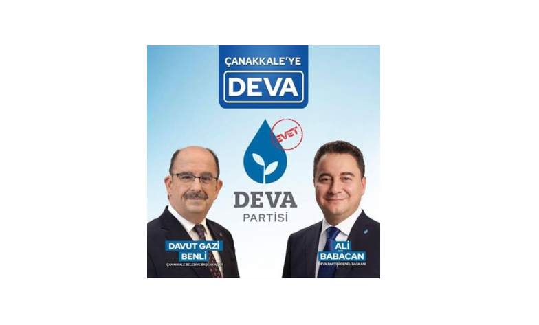 DEVA PARTİSİ ADAYI BENLİ İZ BIRAKTI