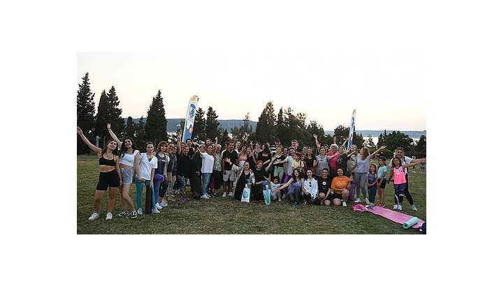 Dünya Yoga Günü Özgürlük Parkı'nda Kutlandı