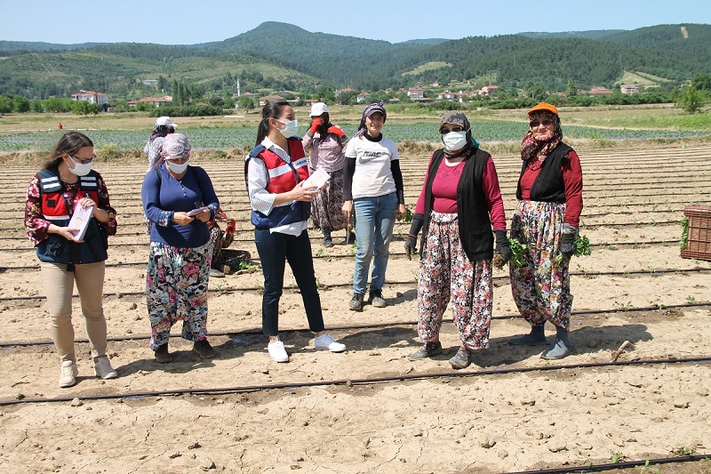 'El Ele Kadına Yönelik Şiddetle Mücadele'