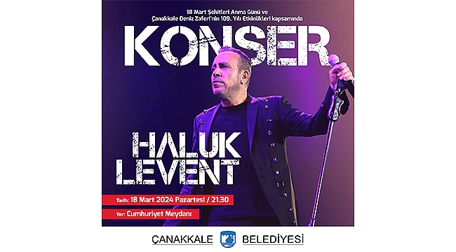 Fener Alayı ve Haluk Levent Konserine Davetlisiniz