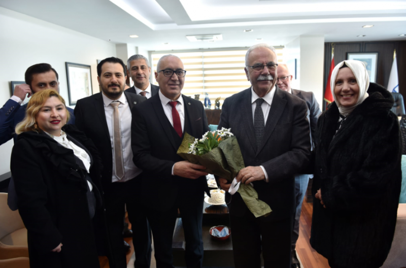Gelecek Partisi Genel Başkan Yardımcısı Demir'den Başkan Gökhan'a Ziyaret