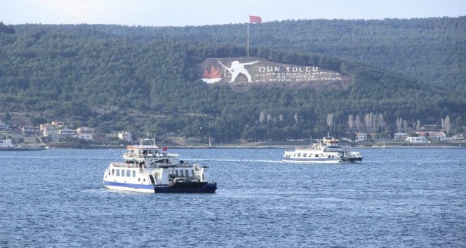 Gökçeada'ya Tüm Feribot Seferleri İptal Edildi