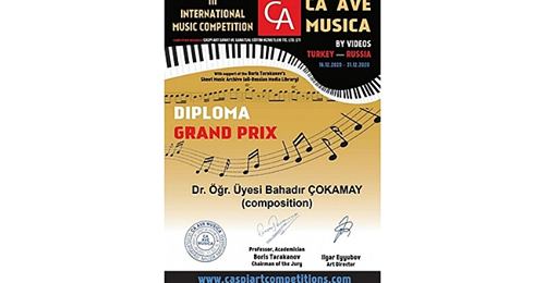 Grand Prix Ödülü ÇOMÜ'nün