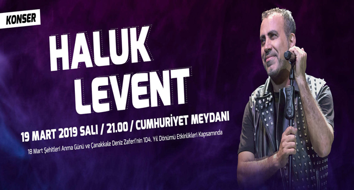 Haluk Levent Konserine Davetlisiniz