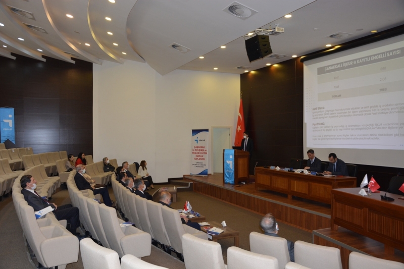 İl İstihdam ve Mesleki Eğitim Kurulu Toplantısı ÇTSO'da Yapıldı