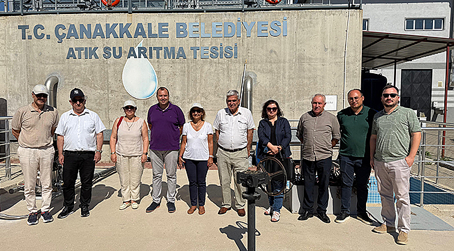 İSKİ Heyetinden Arıtma Tesislerine Ziyaret