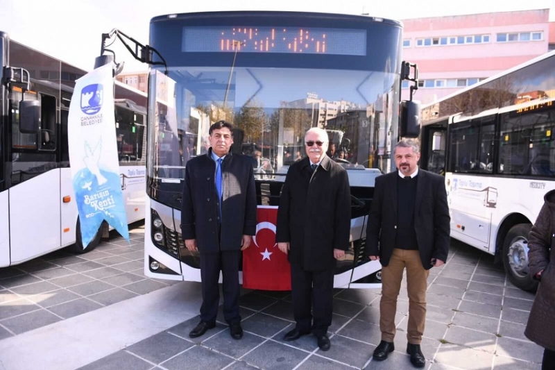 Kent İçi Toplu Taşıma Filosuna Yeni Araçlar Dahil Oldu