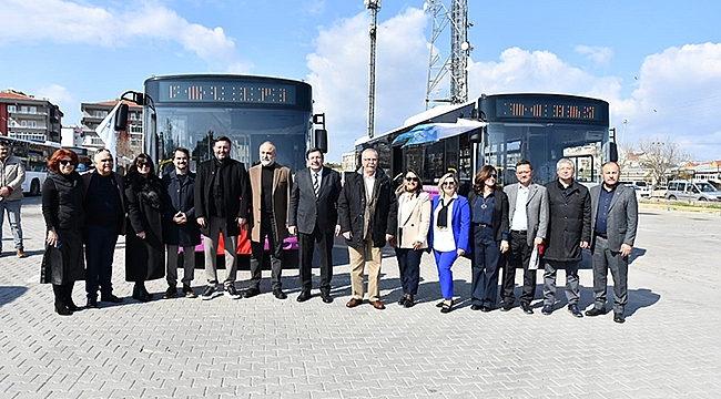 Kent içi Toplu Taşıma Filosuna Yeni Otobüsler Eklendi