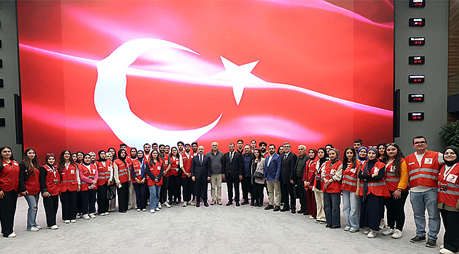 Kızılay Gönüllüleri Turan'ı Ziyaret Etti
